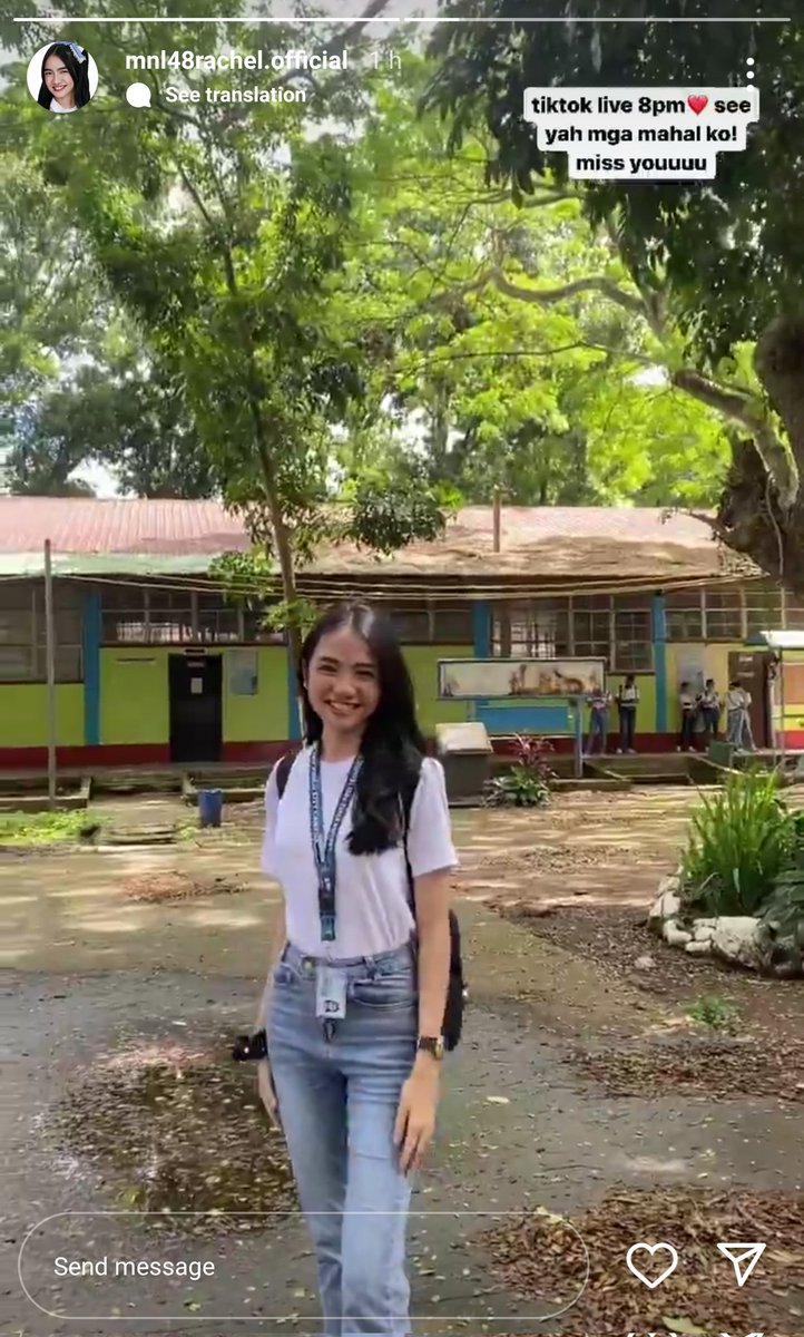 #MNL48Rachel
[IG Story]💖💖[10/14/2023]

TikTok Live 8pm 💖

Don't forget to like and follow MNL48 Rachel
FB Page: MNL48 Rachel
TikTok: rachel.mnl48official
Kumu: rachel.mnl48official
IG: mnl48rachel.official
YouTube: Rachel Frances Song Suazo 
#MNL48 #MNL48Rachel #Rachellovers