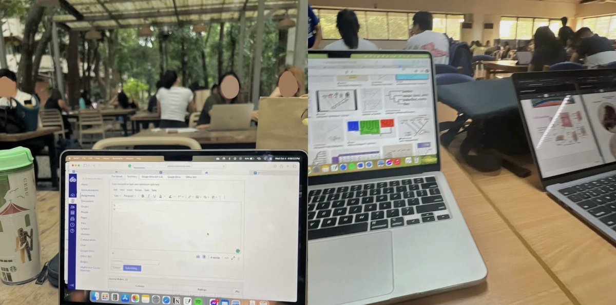 sangyzh's tweet photo. favorite study spots in uni 🪷🫶 https://t.co/zpwo1ldvKN