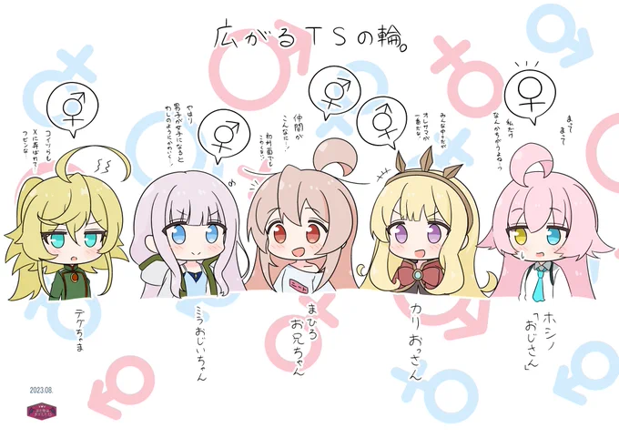 TS幼女たちの集い #TSF 

おこちゃまからおにいちゃんからおじさん、おっさんからおじいちゃんまでいろいろです。この子たちの心に生えていると思うとどきどきしますね。 