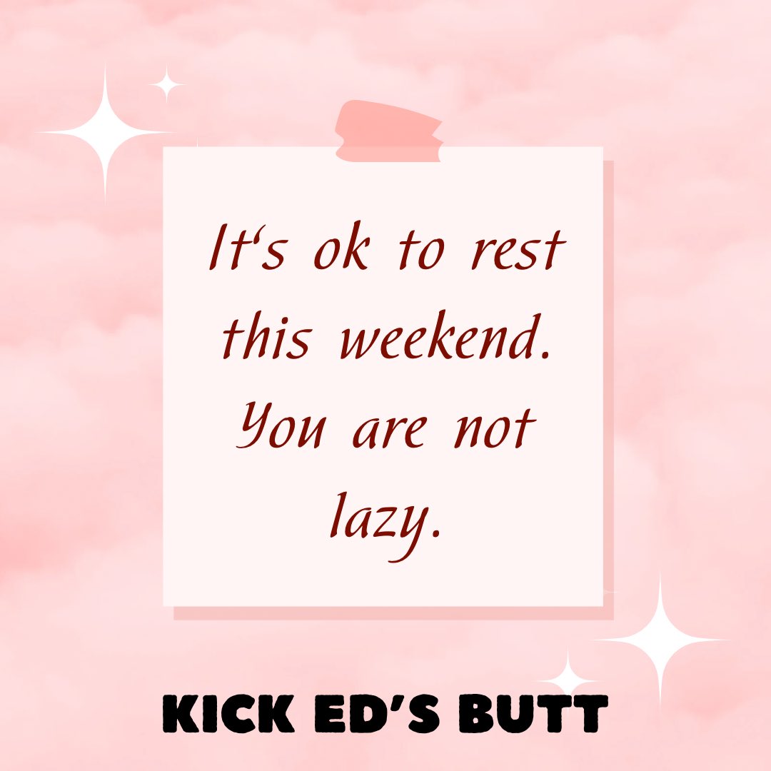 #rest #kickedsbutt #eatingdisorders #depression #anxiety