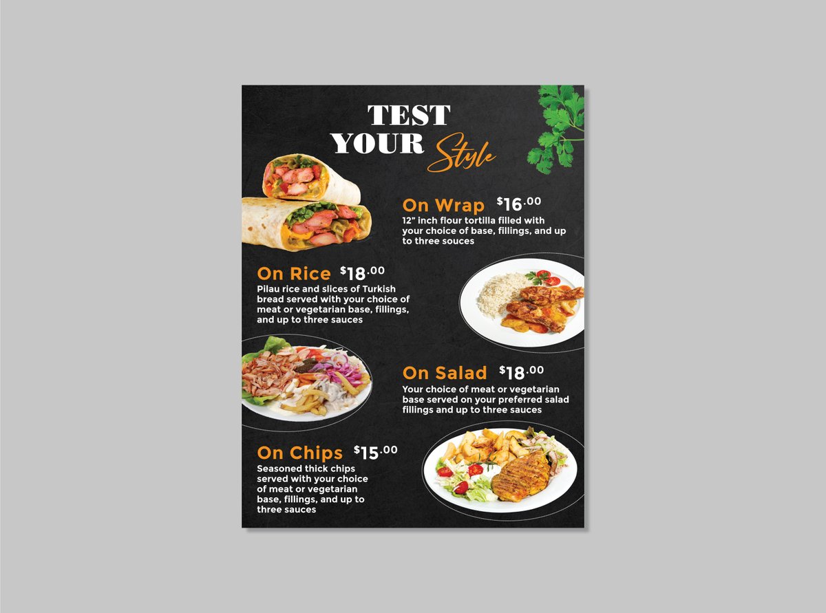 FaruqueIqb12088's tweet photo. FOOD MENU (Single Page) Unused
Full View: https://t.co/jmdcqy2Qdl
Custom Order: https://t.co/vkm3stWVLO
#foodmenu #restaurantmenu #digitalmenu #menu #menuboard #foodflyer #restaurantflyer #menucard #pricelist #menurestaurant https://t.co/wUvJgVkCnA