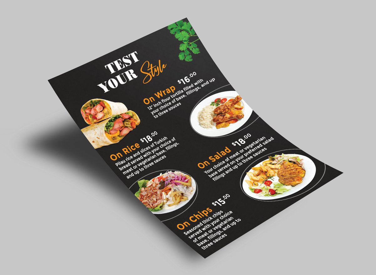 FaruqueIqb12088's tweet photo. FOOD MENU (Single Page) Unused
Full View: https://t.co/jmdcqy2Qdl
Custom Order: https://t.co/vkm3stWVLO
#foodmenu #restaurantmenu #digitalmenu #menu #menuboard #foodflyer #restaurantflyer #menucard #pricelist #menurestaurant https://t.co/wUvJgVkCnA