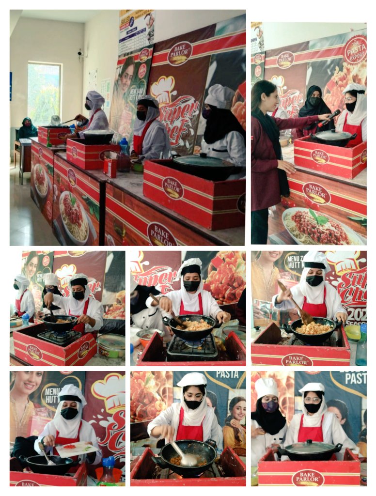GCTWSahiwal's tweet photo. A Cooking Competition was held in collaboration with "Bake Parlor" at GCT W Sahiwal in the class of Professional Cooking.
All the participants were highly encouraged and Prizes were distributed among the position holders by 'Bake Parlor'.
@punjab_tevta
#bakeparlor https://t.co/LBJmWpRGpw