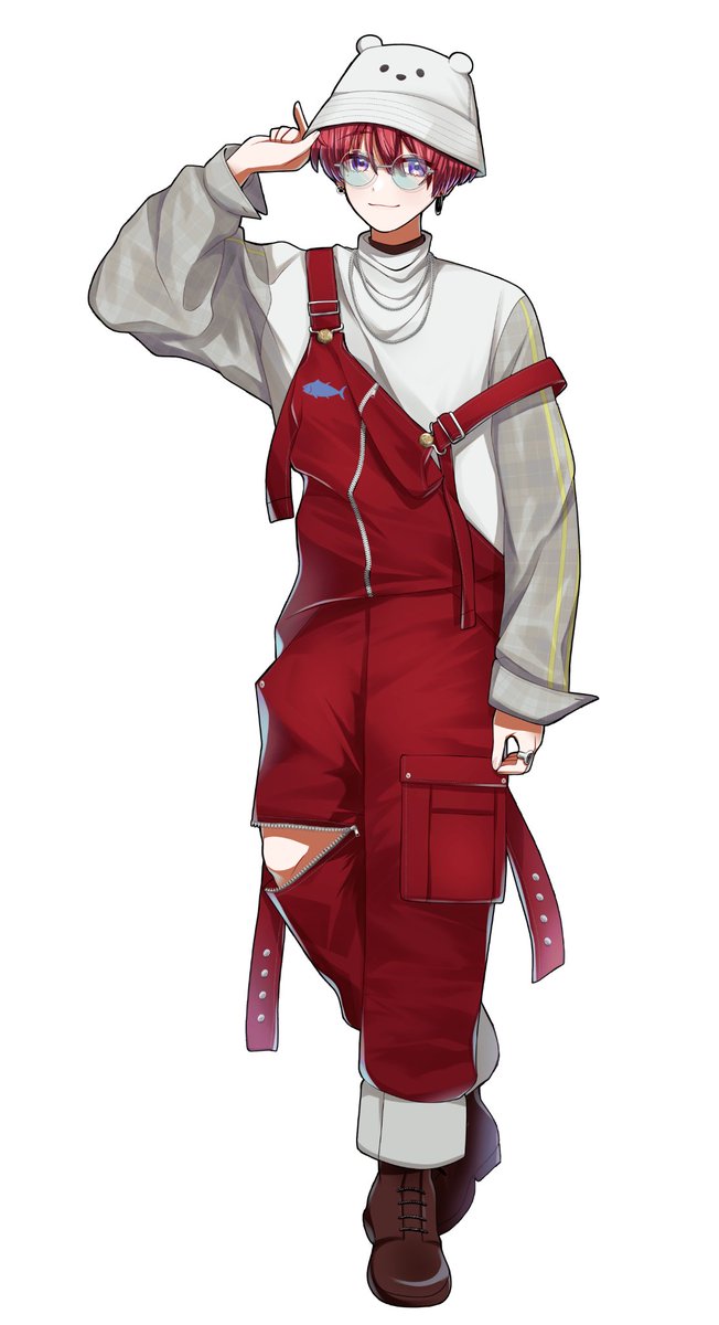 メンバー紹介】しゅうと 🫰チャームポイント🫰 シロクマの帽子