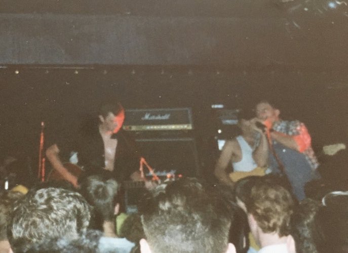 moanylisa's tweet photo. ⁦@jamthrawn⁩ not the best pic, but Love and Money, at King Tuts Dec ‘90 with Fraser Speirs https://t.co/yw1nTYQJlp
