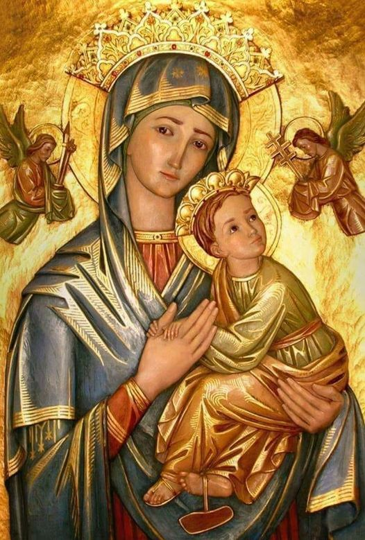 Nuestra Señora del Perpetuo Socorro. Paz para el mundo.
