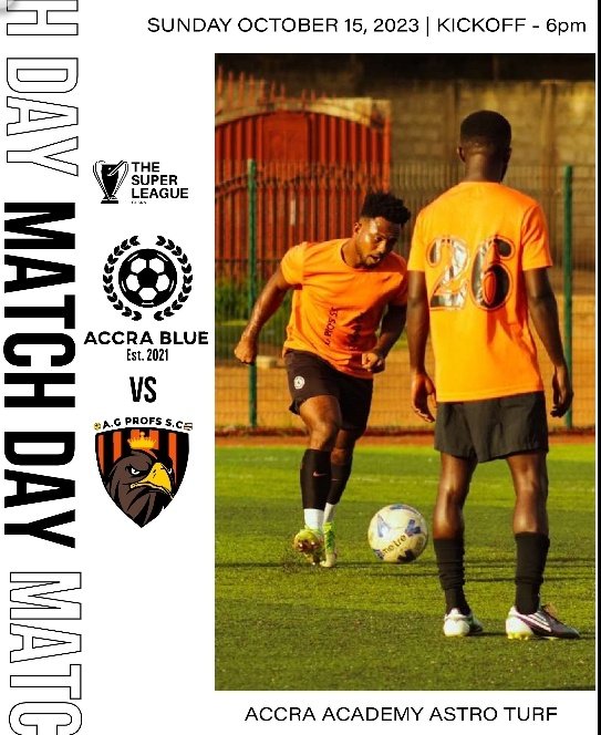 G⚽⚽D M⚽⚽RNING
Travelling to <a href="/Accra_Blue/">Accra Blue</a> with light
💡⚡
.
Details on flyer
.
WeAreTheAjax⚒️🛡️🦅
WeAreTheConvocation🦅🦅🦅
WeAreAGProfsSc📚⚽🎗️🥇🦅