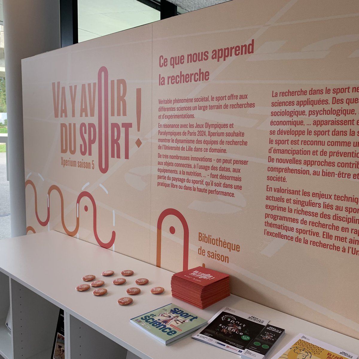 RechercheUlille's tweet photo. 🚀La Saison 5 d’#Xperium est lancée pour le grand public !
🧪Les unités de recherche @CRDP_univlille, @urepsss_lab, #Gemtex, #Ceries, @UMR_CRIStAL, @Scalab_umr et #Psitec vous attendent à @LILLIADlci pour explorer les 8 espaces de découverte.
#FDS2023 #FestivalULille https://t.co/2cbRe8UpLL