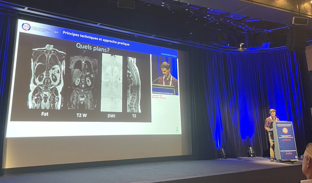 Whole Body MRI meets JFR 
🇫🇷🔝🔝🩺🩻 #JFR2023