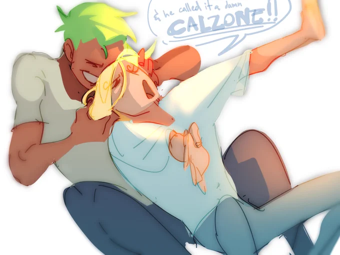 Casual reminder that I normally color and this account is an anomaly also #atfirstsightAU 