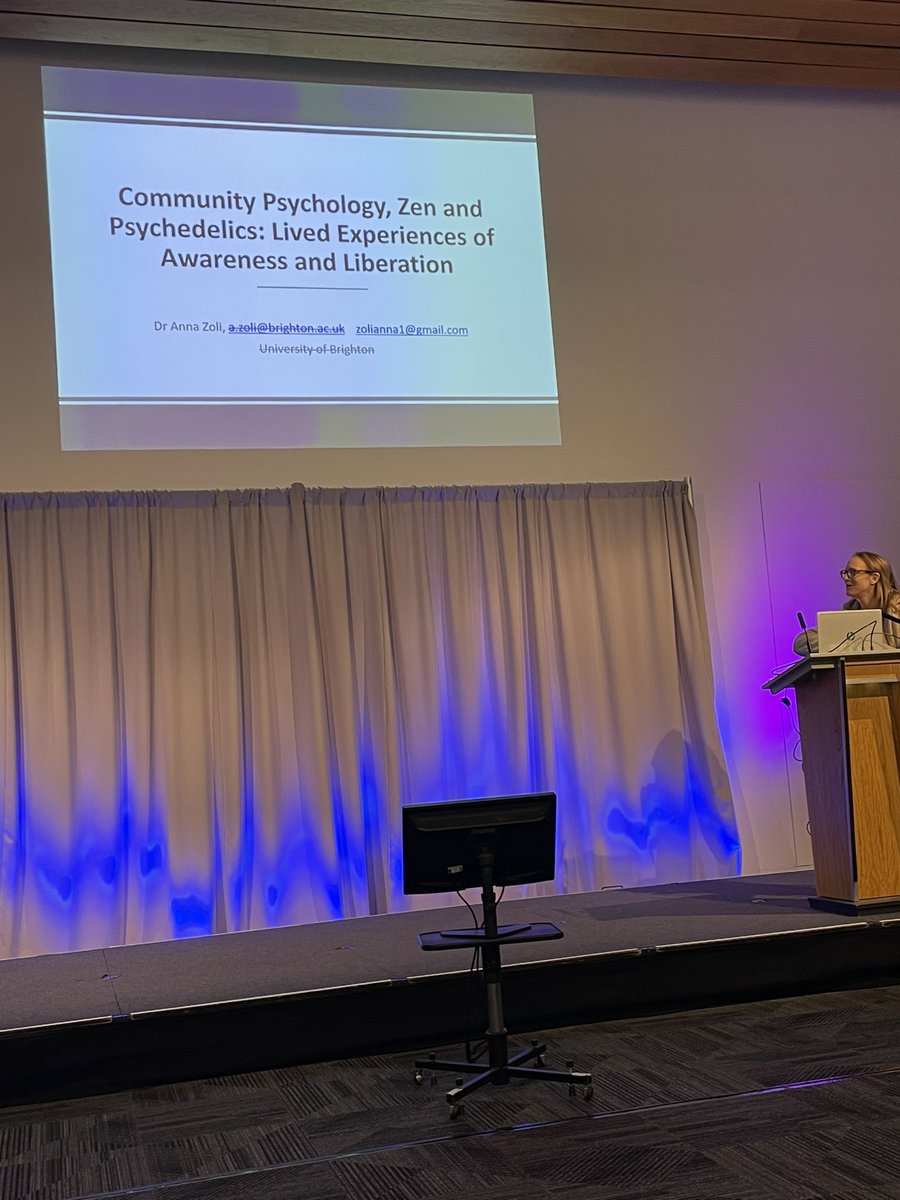 1st talk of day 2 of #communitypsychologyfestival