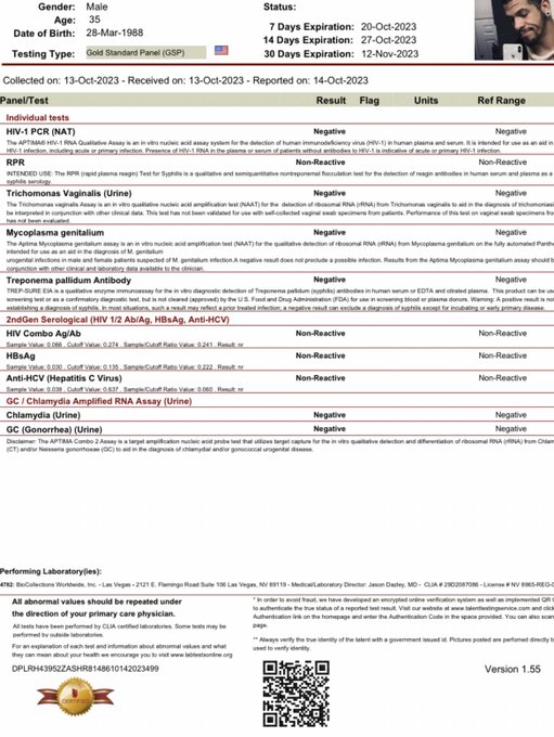 Let them know .. even on the MGen who needs a clean dick.? Haha well not next week am fully booked..