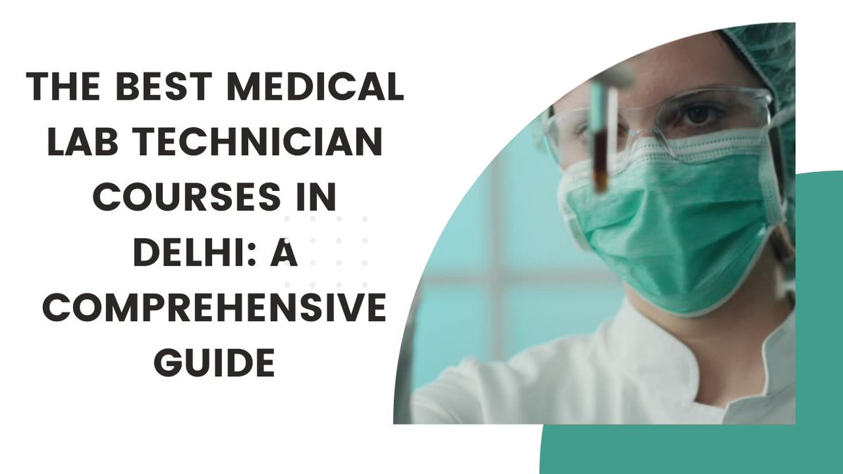 BhavnaP90848960's tweet image. The Best Medical Lab Technician (MLT) Courses in Delhi: A Comprehensive Guide

Human living conditions and lifestyles changed the fate of the health Industry; created a need and demand for Medical laboratory Technicians.
henryharvin.com/blog/mlt-cours…
#mltcourse #education #onlinecourse