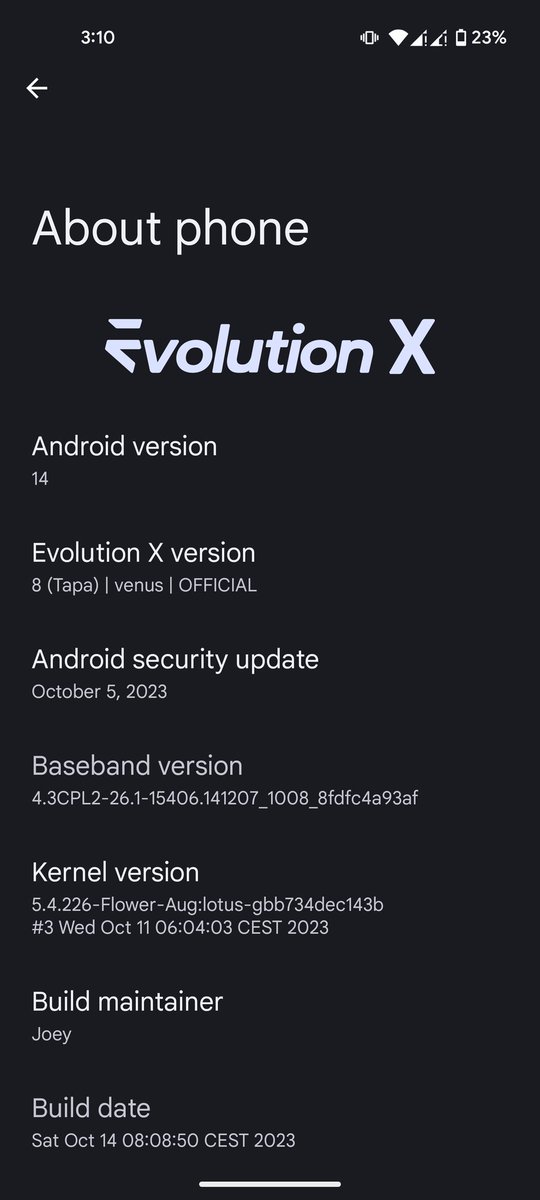 EvolutionXROM's tweet photo. Let's get started, shall we? https://t.co/di2kyNJrKf