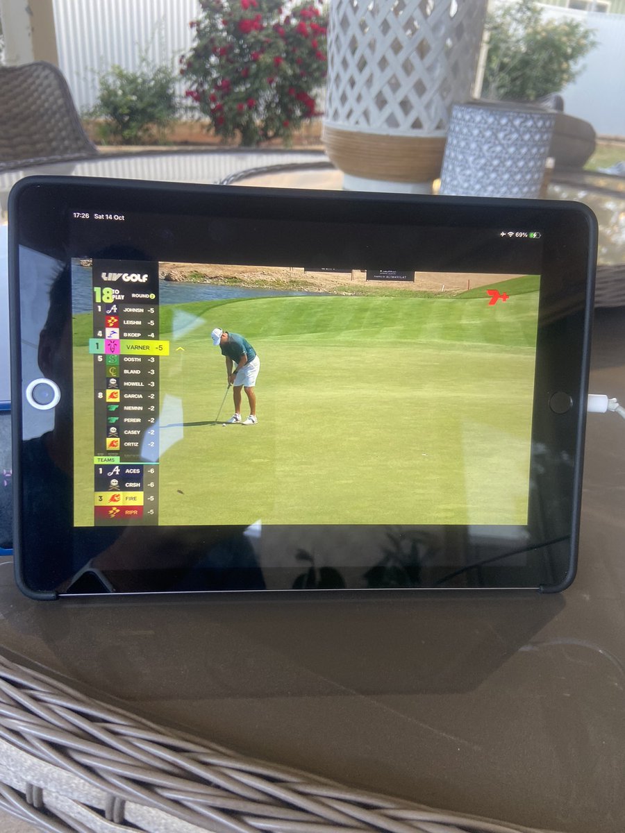 danielfoxwin's tweet image. Watching the @livgolf_league from another desert here in Kalgoorlie, Australia. 
#gotherippers