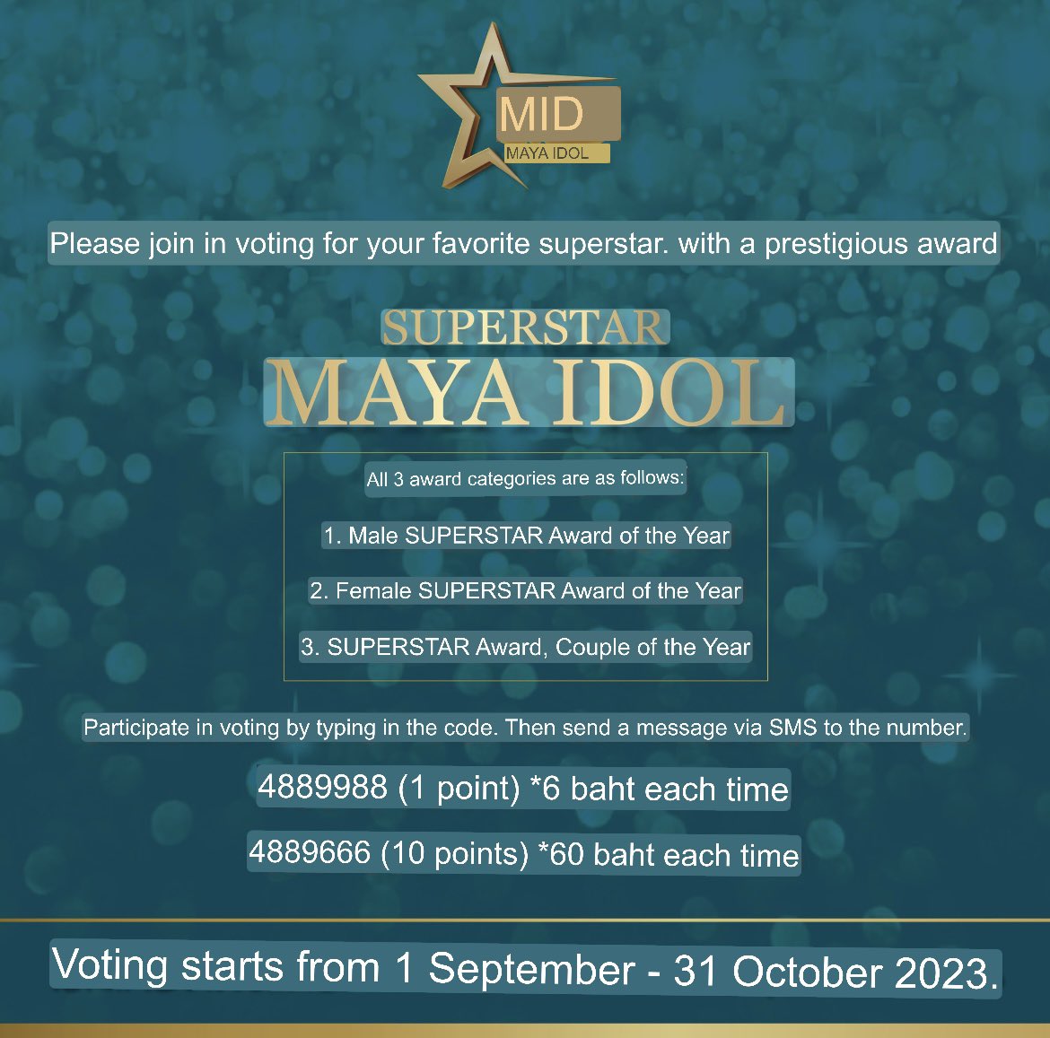 OnlyFreen8's tweet photo. Let’s join in voting for Freen - Female MAYA IDOL SUPERSTAR Award 
#srchafreen https://t.co/rsvd1OewlJ