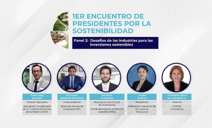 RaulGamboaEc's tweet photo. Los invitamos a participar del 1er ENCUENTRO DE PRESIDENTES POR LA SOSTENIBILIDAD a realizarse el 17 de octubre desde 15:30 en la Universidad UTEG (Vía a la Costa). 
•
El acceso es gratuito (previo registro) y se entregará certificado de asistencia: (https://t.co/Bg474sg8qw) https://t.co/Pmdrog4anF
