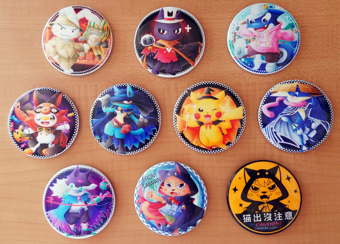 CapeCatMatsuri's tweet image. Fan Fiction Badge arrived this time.
🎁#Pokémon
ルカリオ＆ヒバニー Re:art
ゲッコウガ＆ピカチュウ
🎁#CultoftheLamb 待ち受けし者
🎁#LoversofAether Orcane Re:art
🎁#PharaohRebirth Jonathan Re:art
🎁#Hyperlightdrifter The Alternate Drifter Re:art
🎁自己流 我是台灣人 猫出没注意