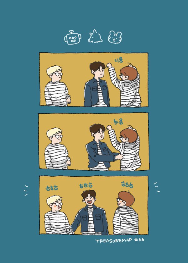 0o__k761's tweet image. 🤖🐺🐯
ずっとくだらないことで笑っててほしい

#TREASUREMAP 
#TREASUREfanart