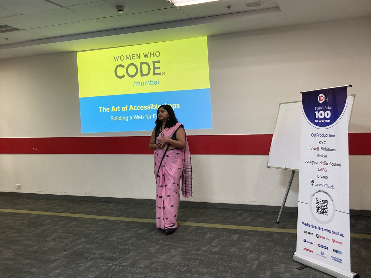 teamWomenXCode's tweet photo. The wait is over, folks.
Keep following for more updates.
#wwcodemumbai #idfy #accessibility https://t.co/2Yme7uiA42
