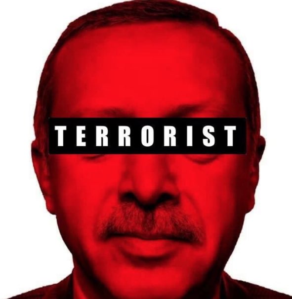 Saalaar's tweet photo. #NoFlyZone4Rojava
#IndictErdogan
#1 sponsor of ISIS &Terrorist orgs in Syria #Afrin #Rojava
#IndictTrump for green lighting Erdogan to invade #Serekaniye & #Gresipi in 2019😡😡😡
@IntlCrimCourt @RobertKennedyJr @UNGeneva @UN @ABaerbock @POTUS @USUN @usunvie @hrw @dwnews https://t.co/S2M1cpHlZb