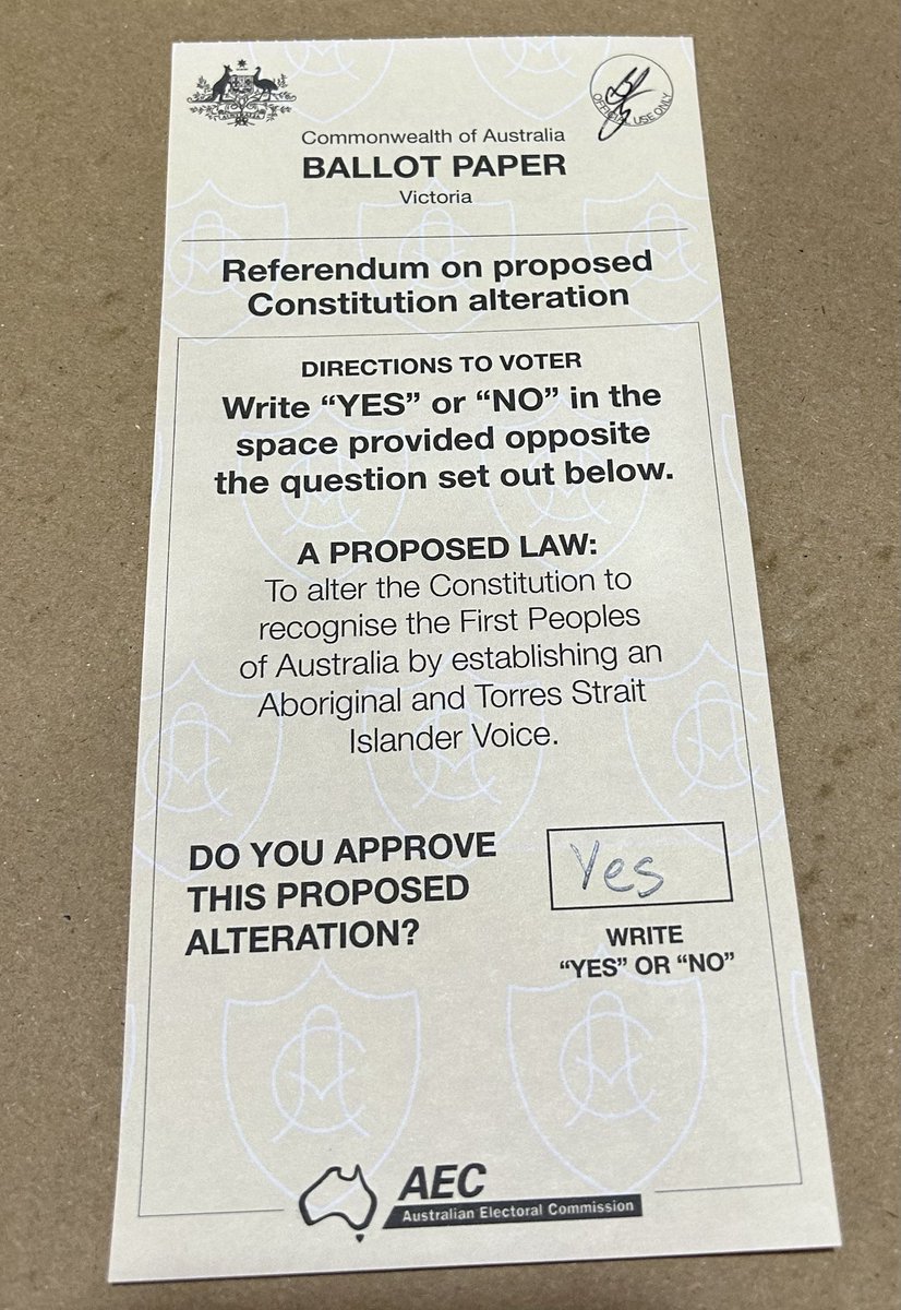 glenbrennan's tweet photo. I want my kids and my grannies to know I was thinking of them when I voted YES. https://t.co/EjmWGEJUBT