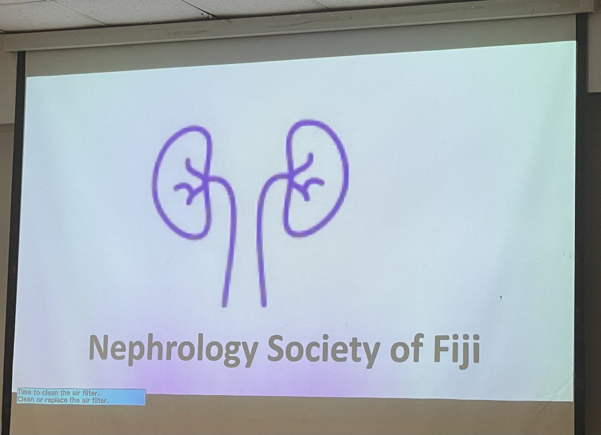 Delighted to witness the launch of the #Nephrology Society of #Fiji #NSOF a brilliant and fitting way to end the sixth #FijiNephrologySymposium 
The combination of many years of hard work and passionate championship of #KidneyHealth <a href="/KrishnanAmrish/">Amrish Krishnan</a> <a href="/YogeshniChandra/">Yogeshni Chandra</a> <a href="/anistaeed/">Anis Ta’eed</a>