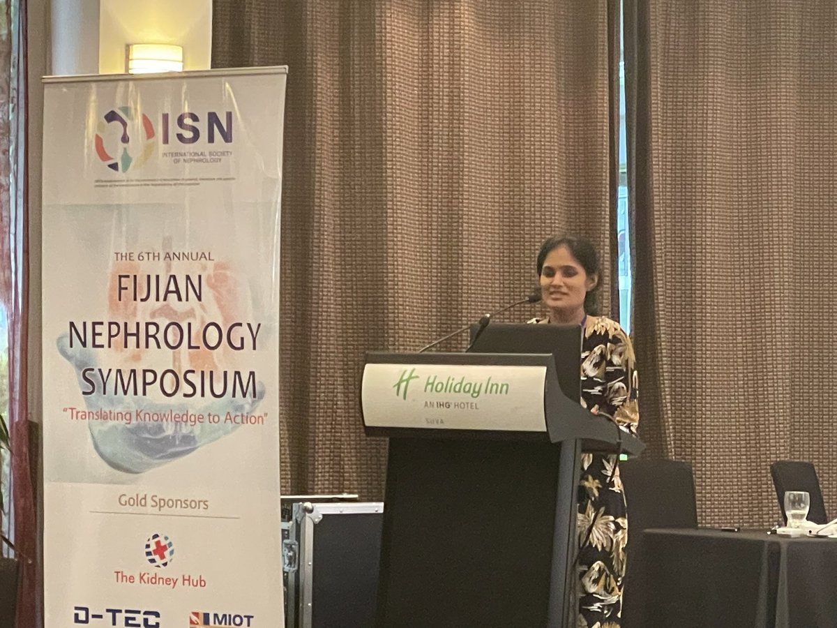shilpa_jes's tweet photo. Delighted to witness the launch of the #Nephrology Society of #Fiji #NSOF a brilliant and fitting way to end the sixth #FijiNephrologySymposium 
The combination of many years of hard work and passionate championship of #KidneyHealth @KrishnanAmrish @YogeshniChandra @anistaeed https://t.co/yiZjA5zhd1