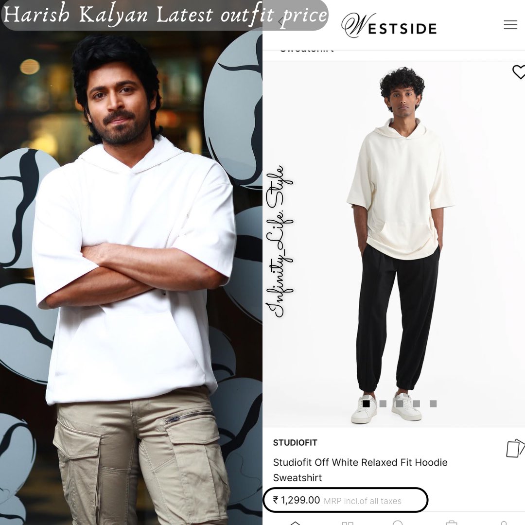 @iamharishkalyan latest outfit 
Price: 1299/-

Product Link: westside.com/products/studi…

#outfit #fashionstyle #harishkalyan #harish