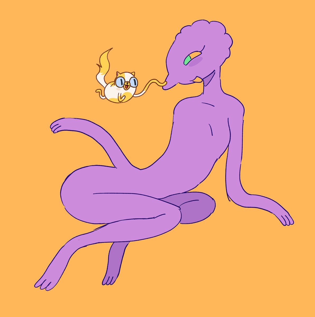 webbsect's tweet photo. just cake and her giant dream girlfriend #specake https://t.co/zqqdRgspXu