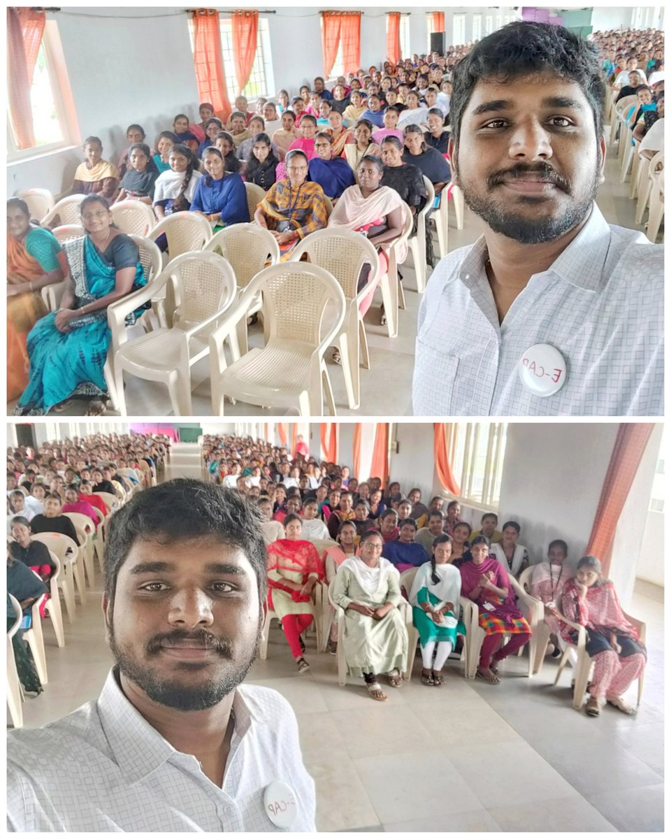 GokulTcm's tweet photo. "Women are the eyes of the nation" is a universally accepted slogan.

Addressed the 600 future women leaders of the society in PKR College of Women, Gobichettipalayam last month. The students were very interactive and expressed their involvement towards education and employment. https://t.co/ycGUvRNPlZ