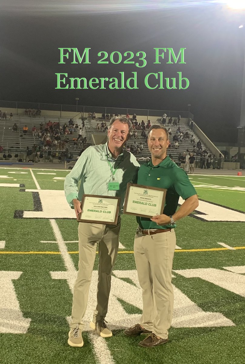 2023 ⁦@FortMyersHS⁩ Football Hall of Fame and Emerald Club induction ceremony - congratulations!!!
