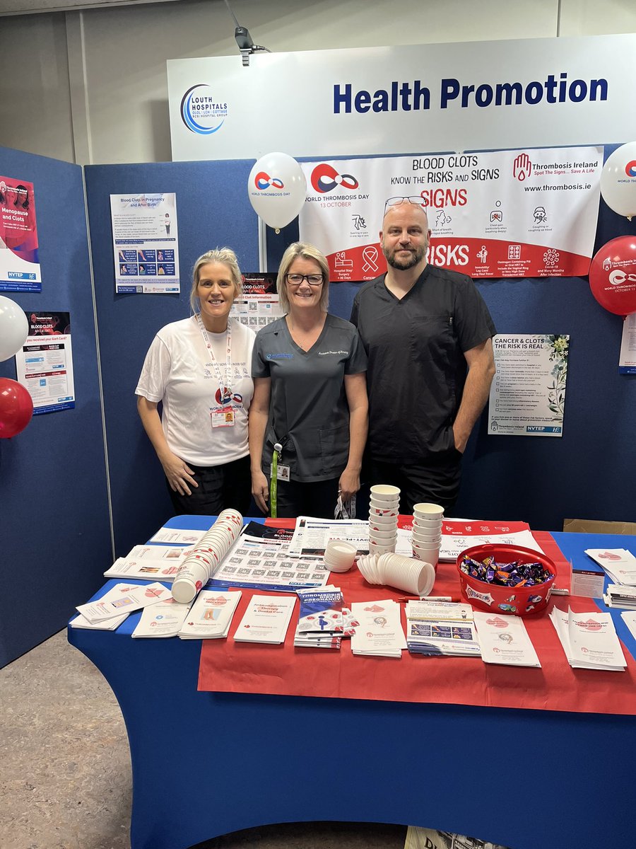 Mary Boyle (@maryt_savage) on Twitter photo Our fabulous ADON <a href="/lorraineD28/">Lorraine Gray</a> supporting world thrombosis day OLOL. #VTE #WorldThrombosisDay Our fabulous ADON <a href="/lorraineD28/">Lorraine Gray</a> supporting world thrombosis day OLOL. #VTE #WorldThrombosisDay