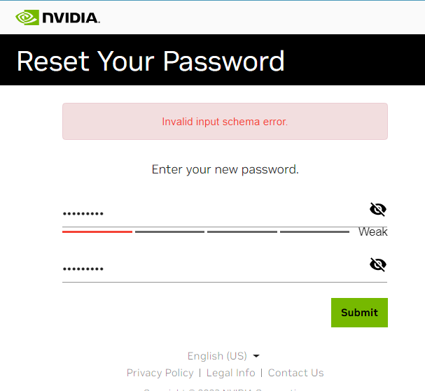 _ankitgarg's tweet photo. @NVIDIAGeForce you can do better!
What's up the techie error message :) "Invalid input schema error."

Waiting to try my hands on the new @ForzaMotorsport, need to update my graphics drivers, but can't reset my password! 🤨 https://t.co/7bx5oZYuwa