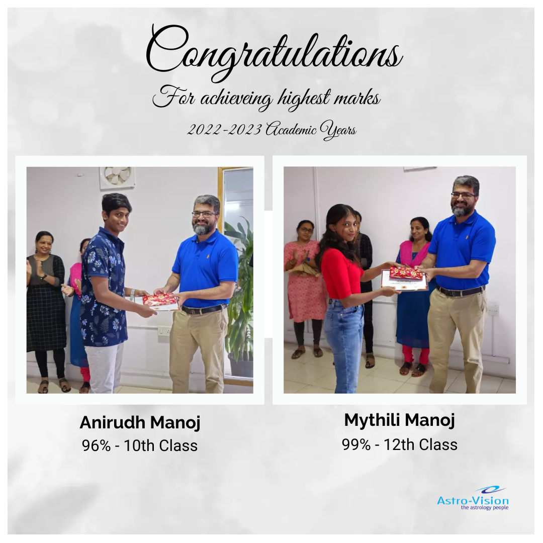 Astro_Vision's tweet image. Celebrating the remarkable achievements of the children of our dedicated employees at Astro Vision. 🏆 They've secured the highest marks in the 2022-2023 academic year for both 10th and 12th standards

#AstroVision #Awards #Employees #FutureLeaders #AcademicSuccess #Achievements
