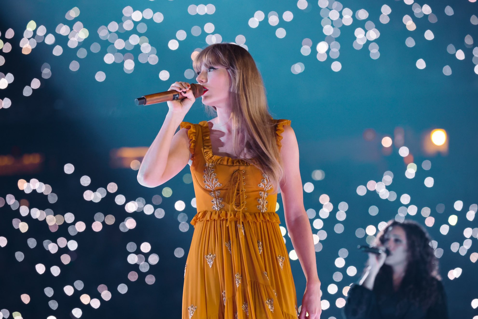 Taylor Swift , the Eras Tour concert film. "The Evermore moment is the peak of