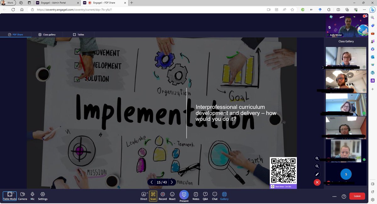 CovUniSim's tweet image. What a great way to celebrate 🥳  #AHPsDay2023 with our MSc in #HealthSimulation course at @covcampus. #IPE was the focus our students (largely AHPs!) debated on in 2 teams &quot;I don&apos;t like change&quot; vs &quot;Viva La IPE revolution&quot;. It was a heated &amp;amp; engaging discussion. #ThinkYouKnowSim