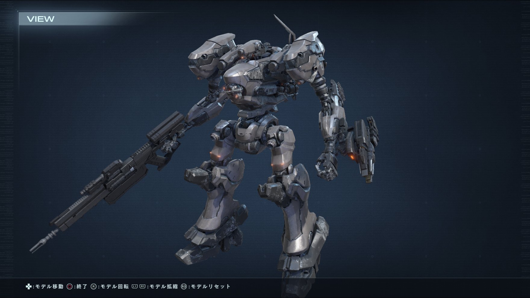 S,M,G- アーマード・コア6 ローダー4(初期装備)セット 改造
