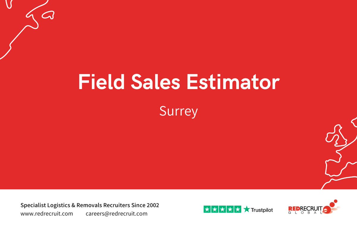 Redrecruit's tweet photo. A new and exciting opportunity has arisen for a #Removals #FieldSalesEstimator to join our client a #Removals specialist based in #Surrey

https://t.co/byRZUBYBvq

#jobs #vacancies #careers #hiringnow #jobsearch #recruiting #employment #recruitmentagency #jobsinsurrey #surreyjobs https://t.co/SI0aeqqdYp