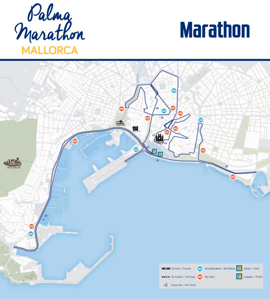 ajuntpalma's tweet image. 🏃♀️🏃♂️ Demà 15 d'octubre, la Palma Marathon Mallorca 2023 omplirà els carrers de #Palma! 🌞 Aquí tens tota la info sobre els talls i desviaments de trànsit 🧶
