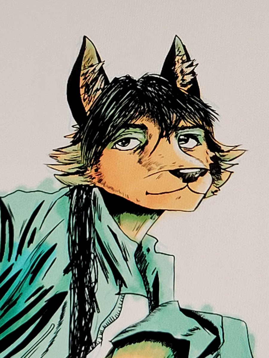 xnoons's tweet photo. kinda obsessed with taking pictures of my art with my phone💛 #furry #anthro #furryart #furryartist #furryfandom https://t.co/v30viygjYA
