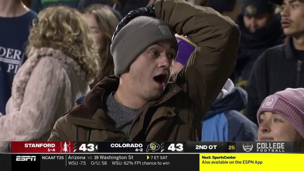 CUBarstool's tweet photo. Most embarrassing loss in a long long time https://t.co/JKl6aR3WK4
