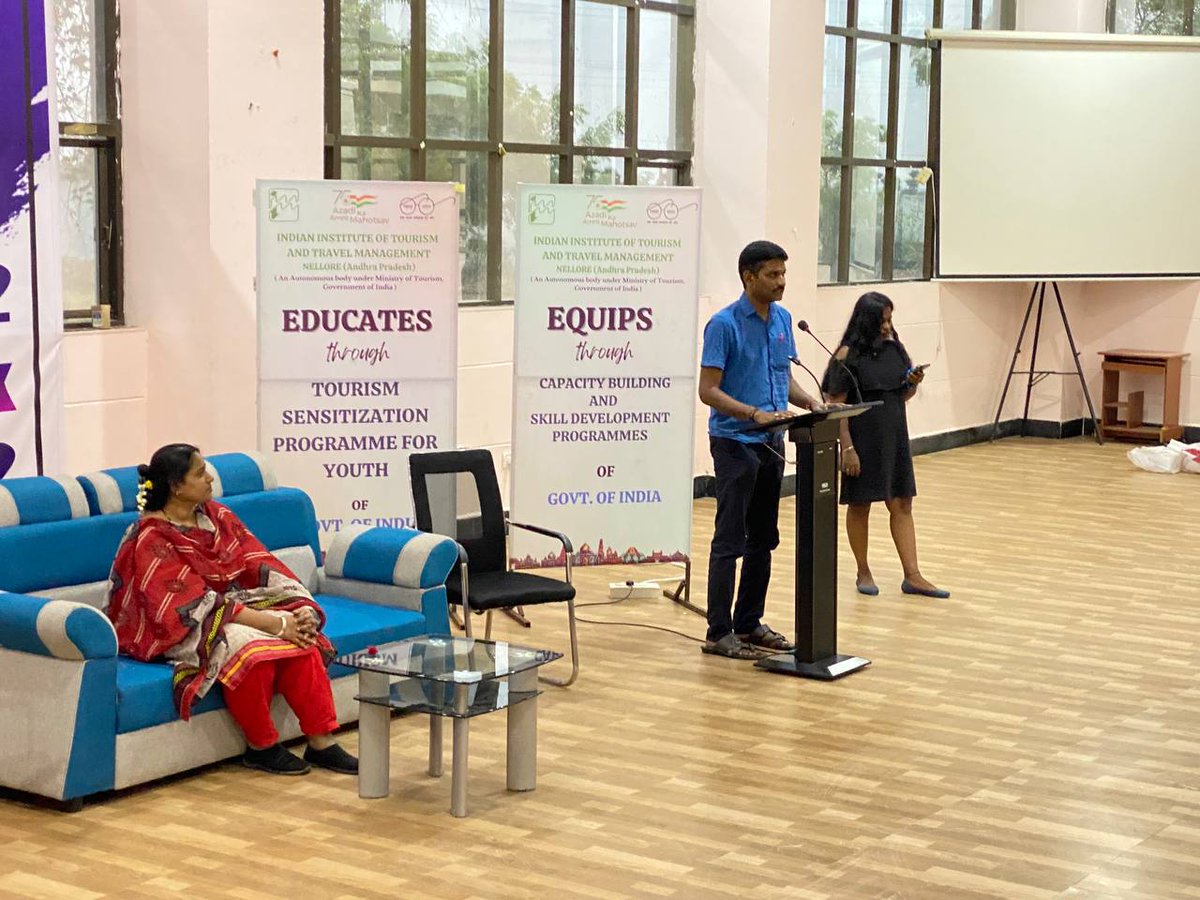 iittmnellore's tweet photo. A Fun-filled Event to welcome the students of MBA {T&amp;T} "PRERANA -2023 ".

@iittmofficial @iittmnellore @niws_goa @IITTM_NOIDA @ProfAlokSharma #Prerana2023 https://t.co/m59OzSXDs9