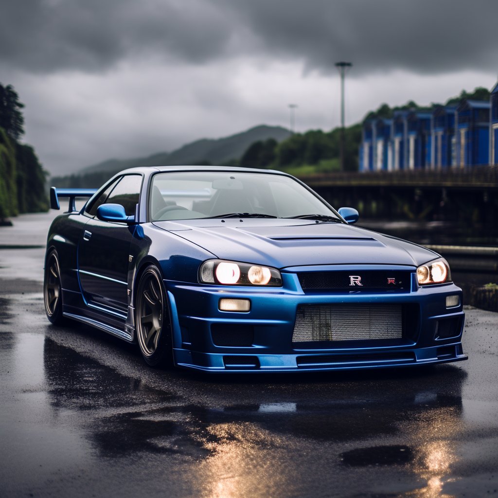SpeedShifts's tweet photo. Skyline supremacy: The R34 is not just a car; it's a symbol of Japanese automotive ingenuity. 🏁🔥 #r34 #skyline https://t.co/J5Vs0x6PNi