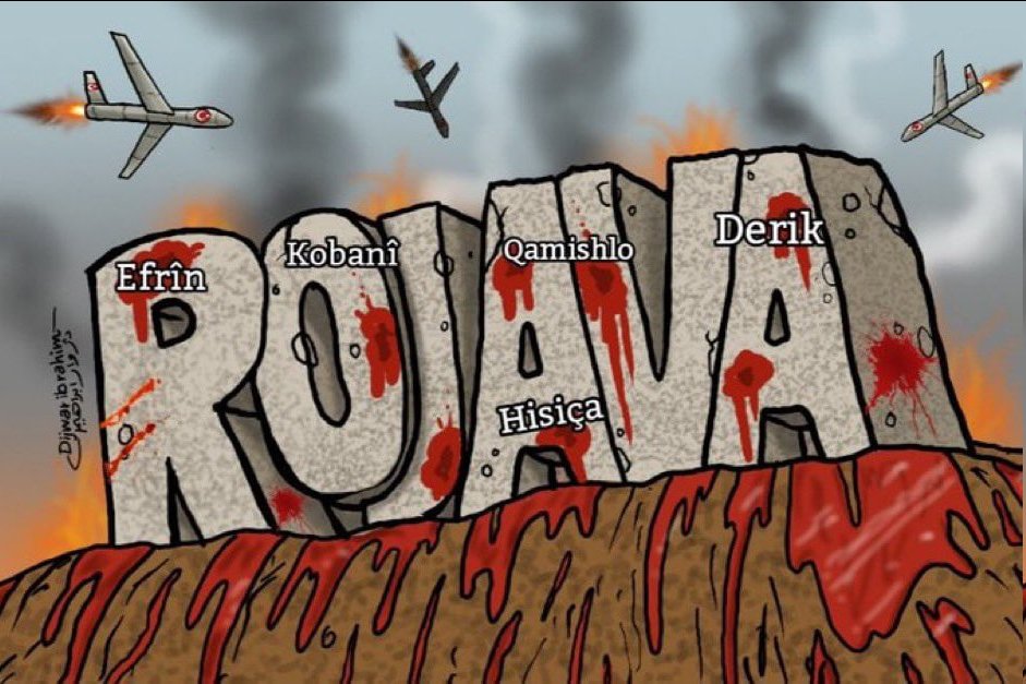 Delinarojhelat's tweet photo. صدای کوردستان باشید #تروریست ترکی
#Rojava https://t.co/jiF6jZZeEt