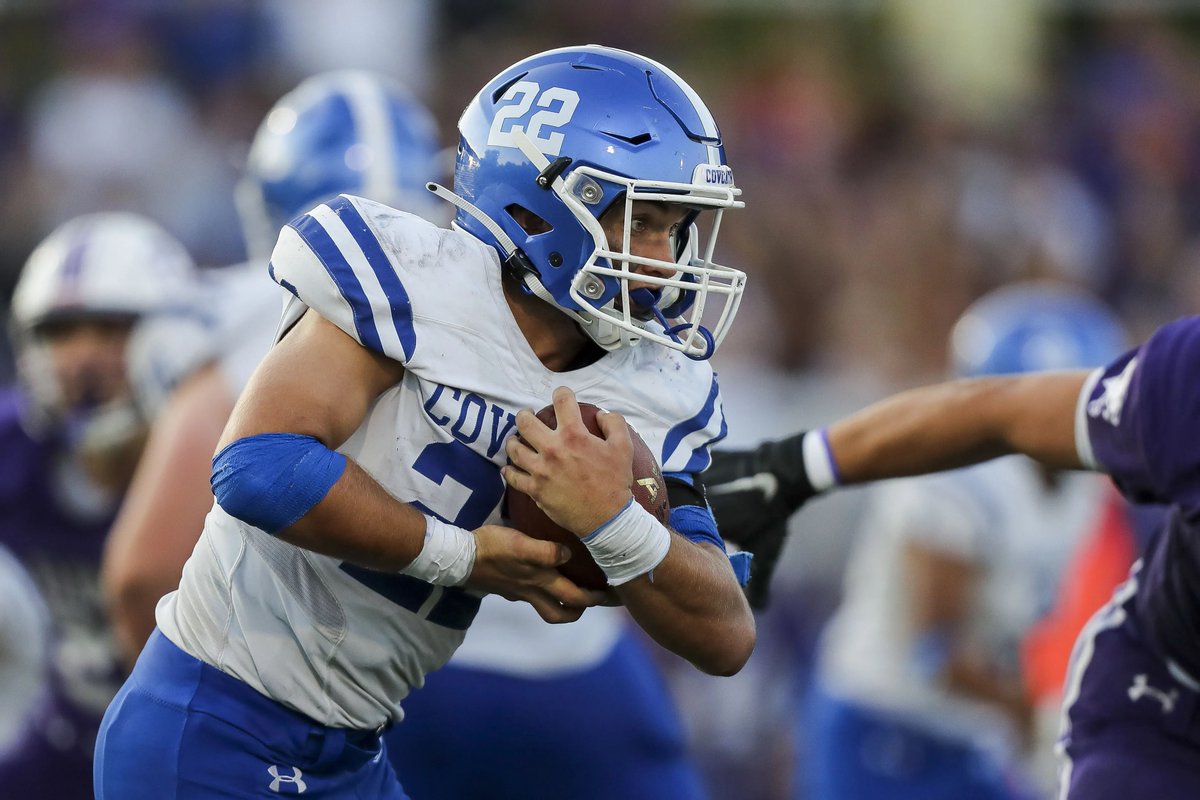 Covington Catholic RB Owen Leen cracked into the Top 20 all-time scorers list in <a href="/CovCathFootball/">Cov Cath Football</a> history with his 2 touchdowns last night. He overtook QB Caleb Jacob's (CCH '21) 152 career pts by raising his career point tally to 160 pts.

<a href="/OwenLeen/">Owen Leen</a> <a href="/CalebJacob05/">Caleb Jacob</a> <a href="/AdBacigalupo/">ADBacigalupo</a>
