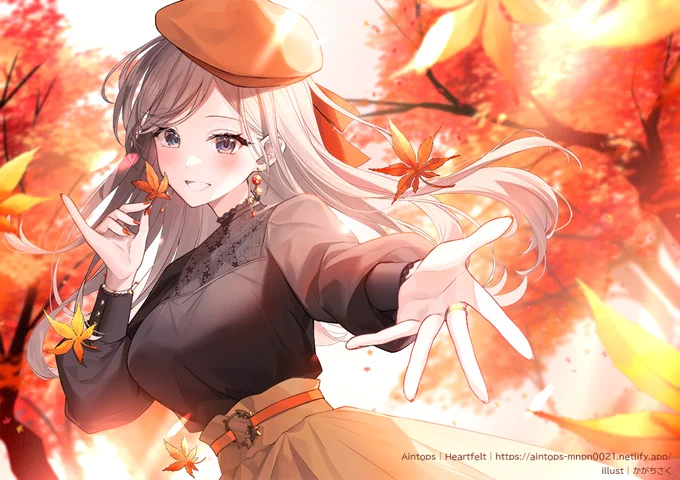 Aintops様の新作アルバム「Heartfelt」のイラストを作成させていただきました  Youtube  Webサイト 
