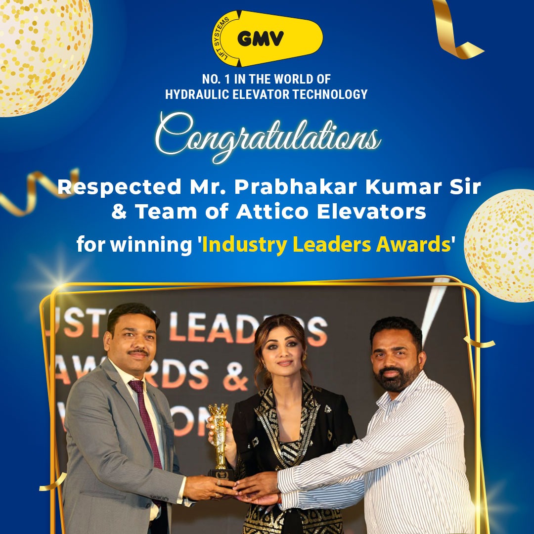 gmvindia's tweet photo. Huge congratulations to ATTICO ELEVATORS on bagging the prestigious Industry Leaders Award for being the Most Trusted Luxury Home Elevators Supplier in Delhi NCR!  Your commitment to quality and innovation truly lifts you above the rest!🙌

#GmvIndia #DelhiNCR #LeadershipAward https://t.co/zATjDNfAqI