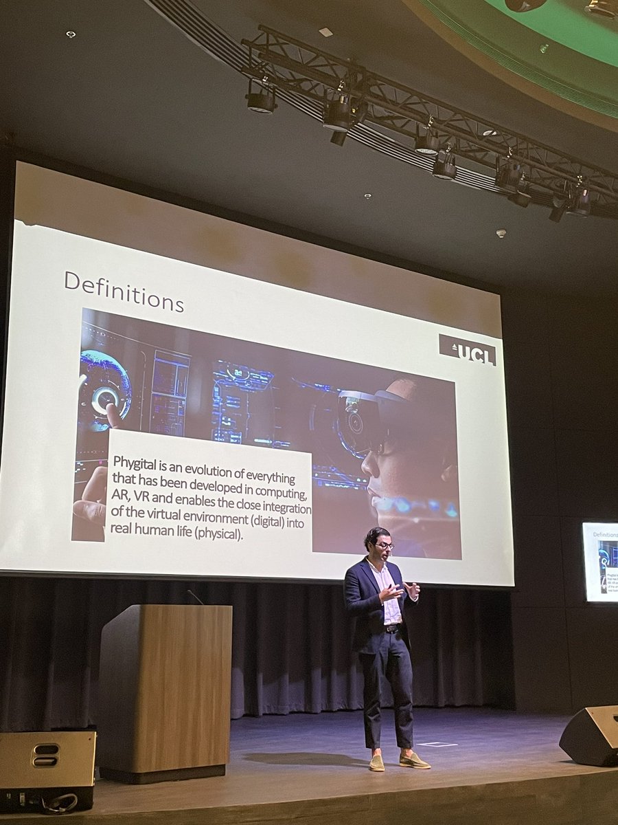 #IPCD_2023 has started…with Dr Dimitrios Tsivrikos giving a keynote on ‘Phygital’ workplaces <a href="/PsychDXB/">International Psychology Conference Dubai</a> <a href="/HWUDubai/">Heriot-Watt Dubai</a> #digitalisation #remotework #business #psychology 💻📱🖥️