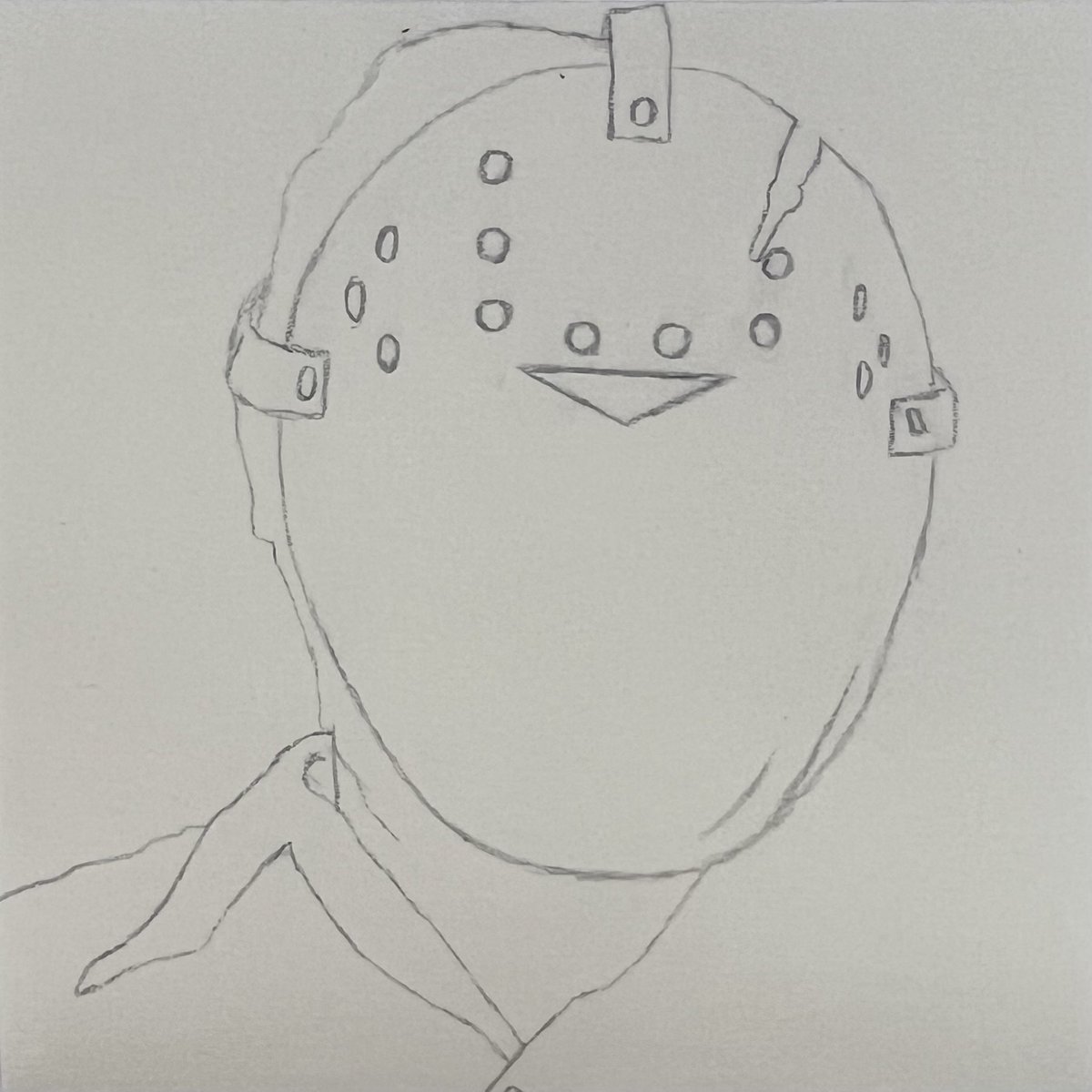 J1R_Productions's tweet photo. Happy #FridayThe13th! (as I post this on Saturday the 14th 🤦🏻‍♂️) Anyways here’s #JasonVoorhees from my favorite film in the franchise #JasonLives. #Drawing #Doodle #Horror #Slasher #HappyFridayThe13th #KiKiKiMaMaMa #HisNameWasJason https://t.co/iQ51r5KUv8